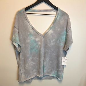 NWT Free People All Mine Tie Dye Top